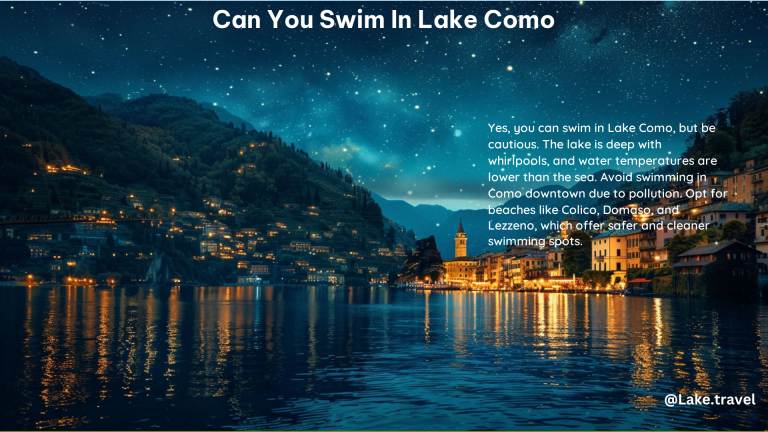 Can You Swim in Lake Como