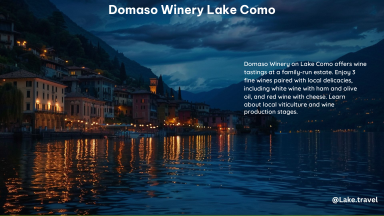 Domaso Winery Lake Como