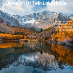 Elevation of Twin Lakes Idaho