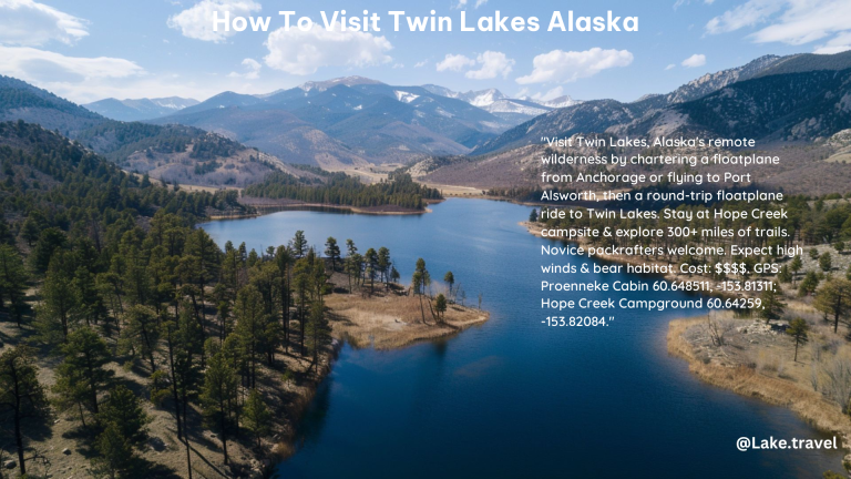 How to Visit Twin Lakes Alaska