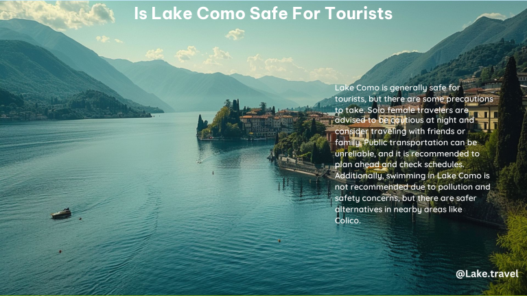 Is Lake Como Safe for Tourists