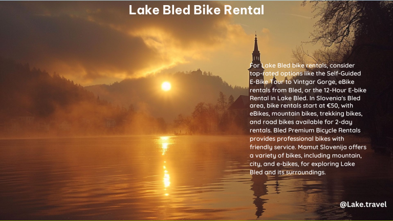 Lake Bled Bike Rental