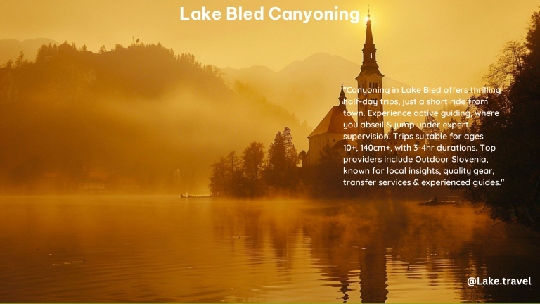 Lake Bled Canyoning