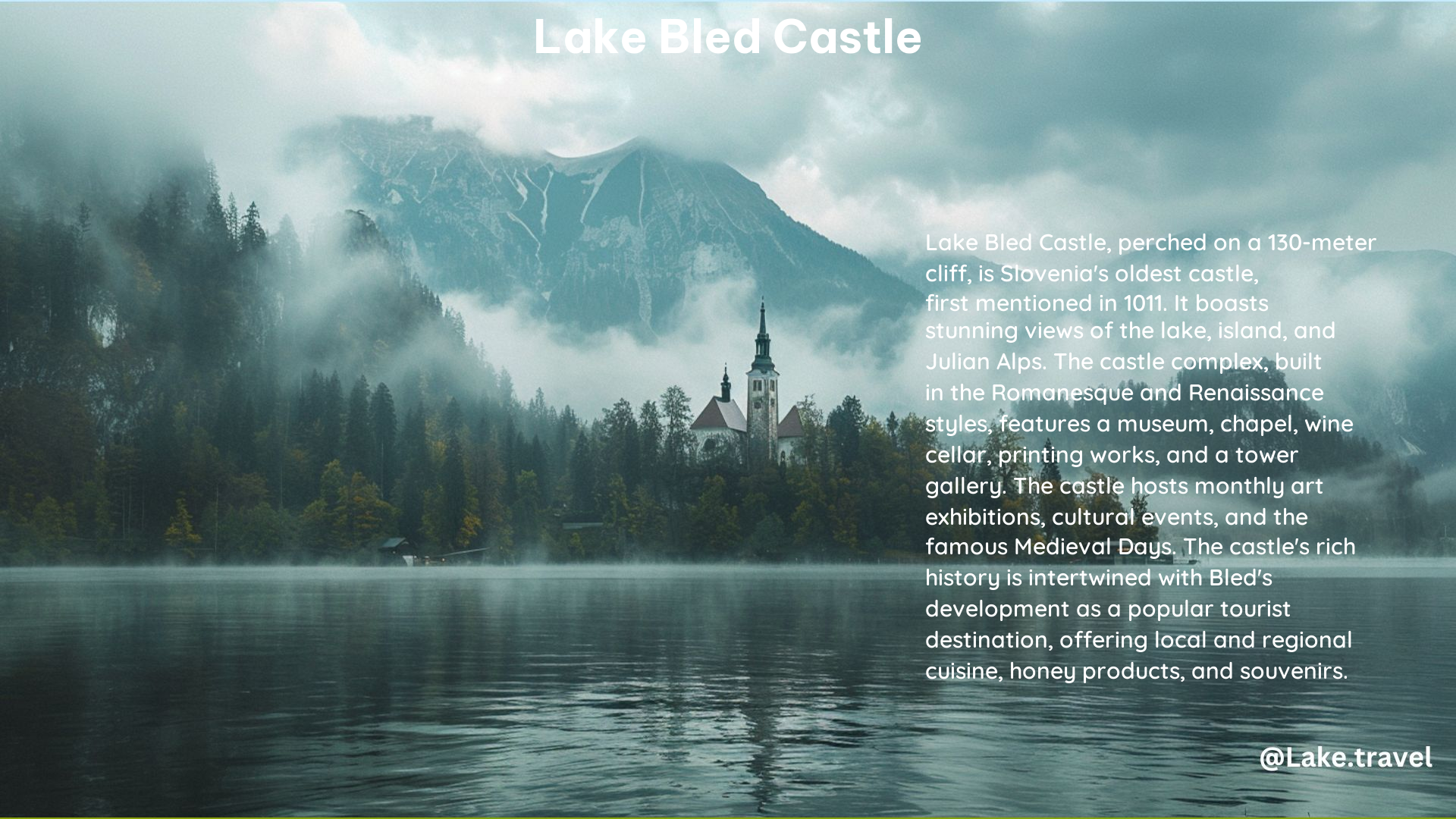 Lake Bled Castle