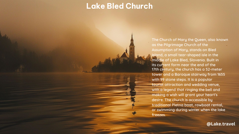 Lake Bled Church