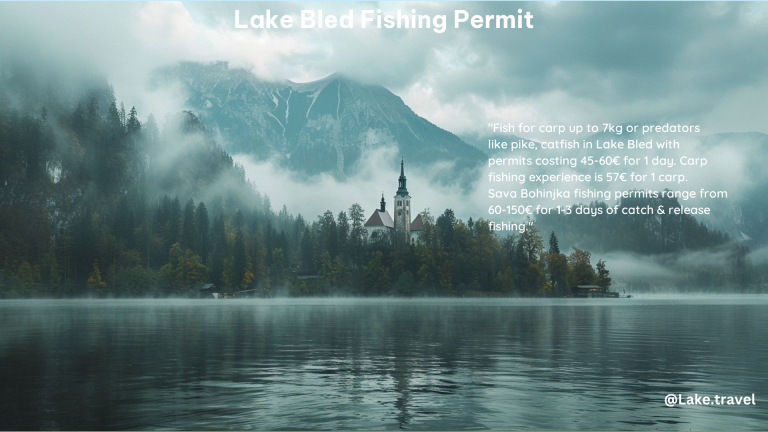 Lake Bled Fishing Permit