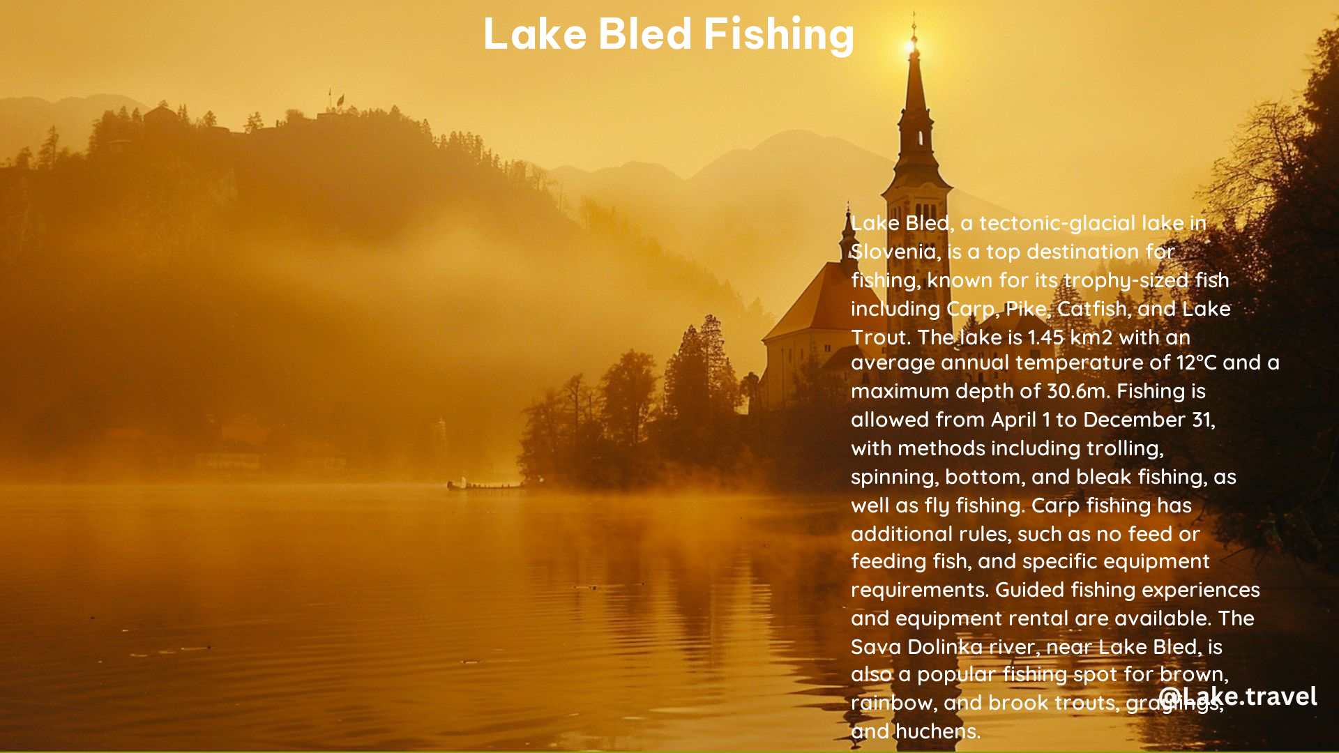 Lake Bled Fishing