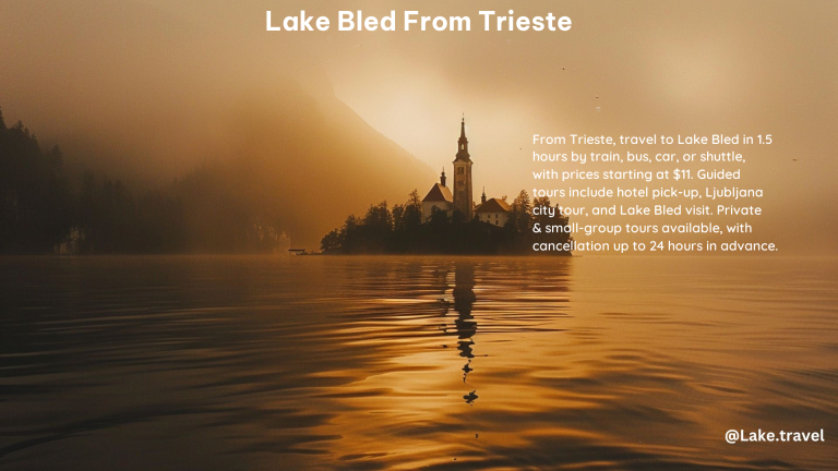 Lake Bled From Trieste