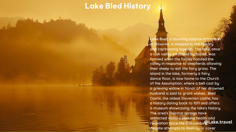 Lake Bled History