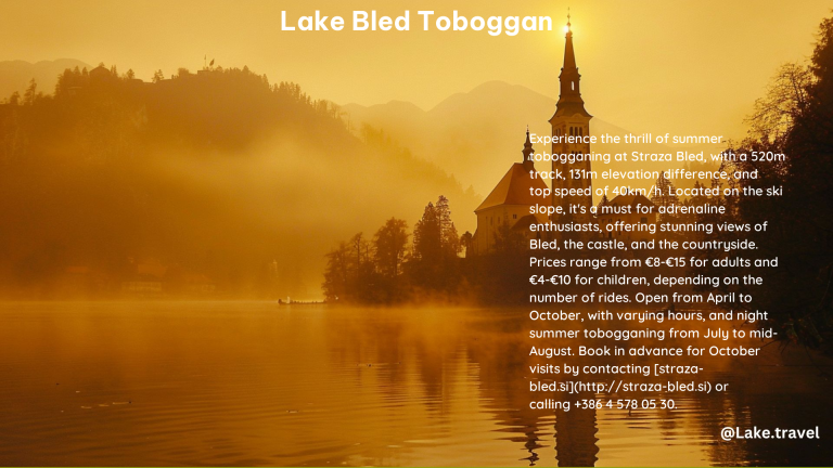 Lake Bled Toboggan