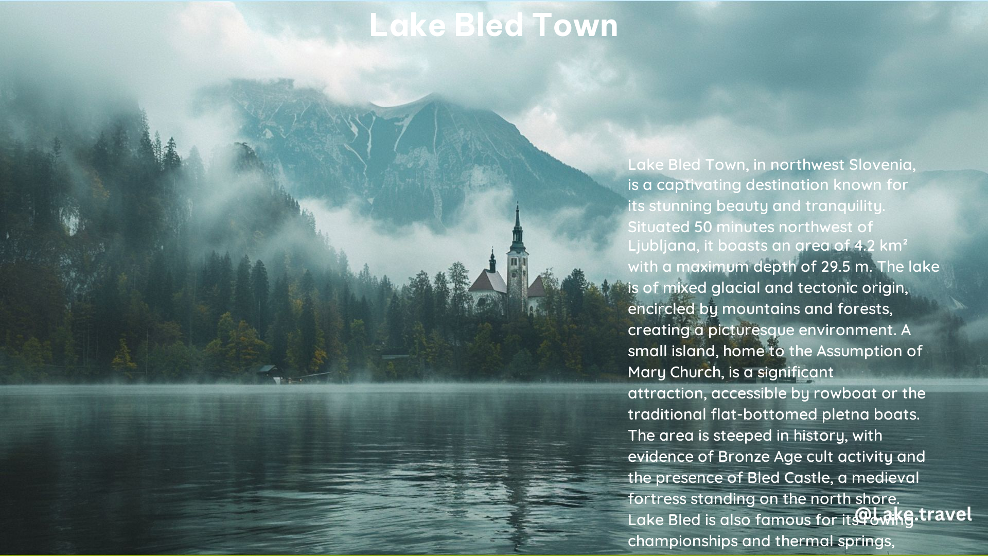 Lake Bled Town