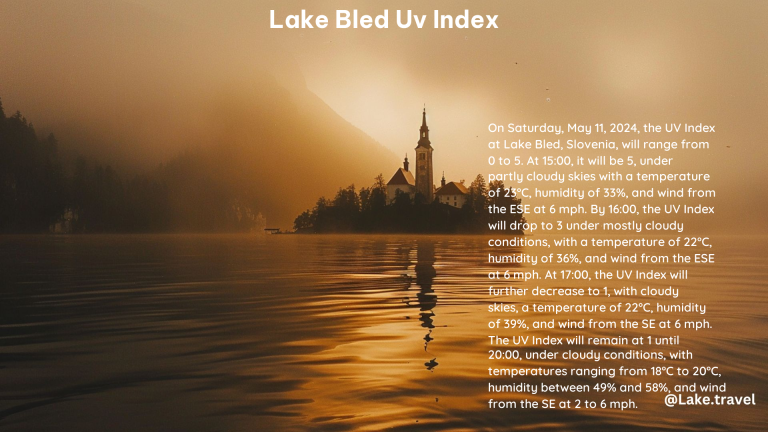 Lake Bled Uv Index