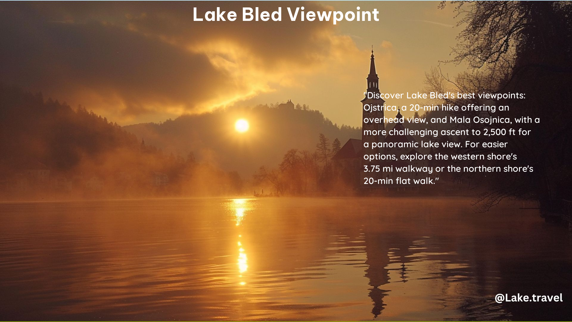 Lake Bled Viewpoint