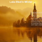 Lake Bled in Winter