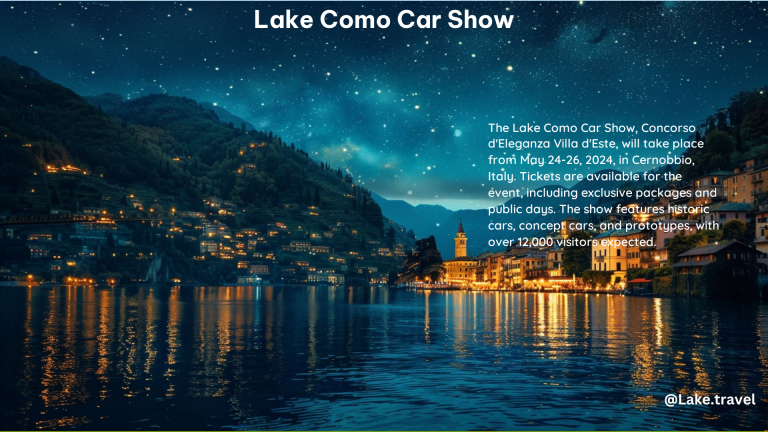 Lake Como Car Show