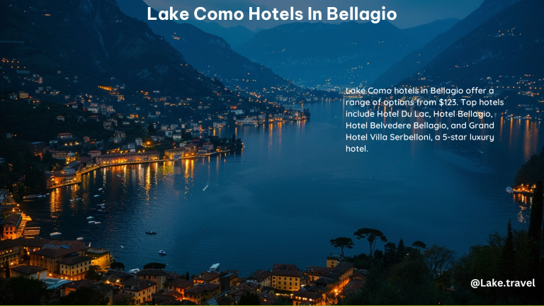 Lake Como Hotels in Bellagio