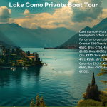 Lake Como Private Boat Tour