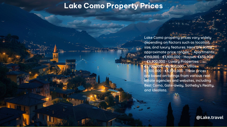 Lake Como Property Prices