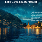 Lake Como Scooter Rental