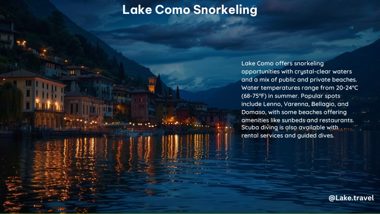 Lake Como Snorkeling