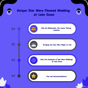 Lake Como Star Wars Wedding