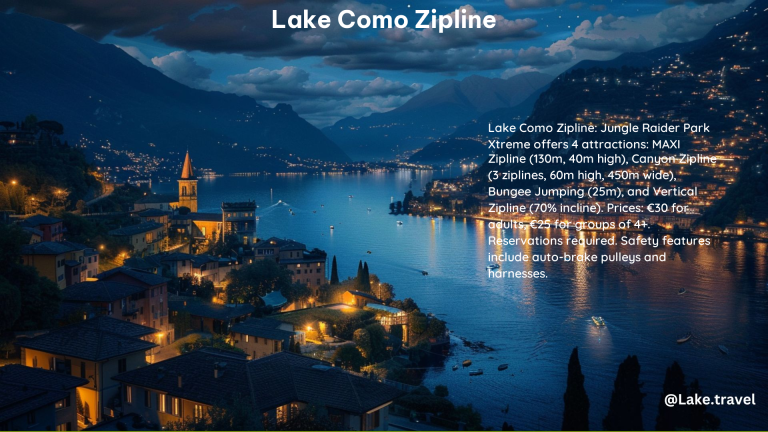 Lake Como Zipline