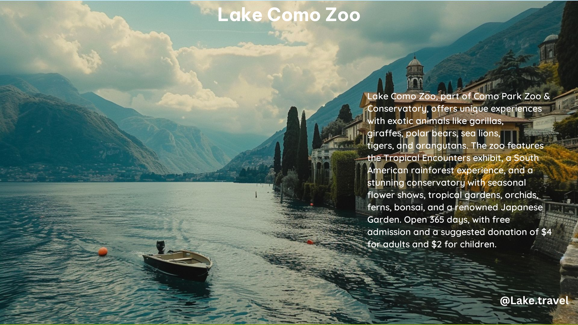 Lake Como Zoo