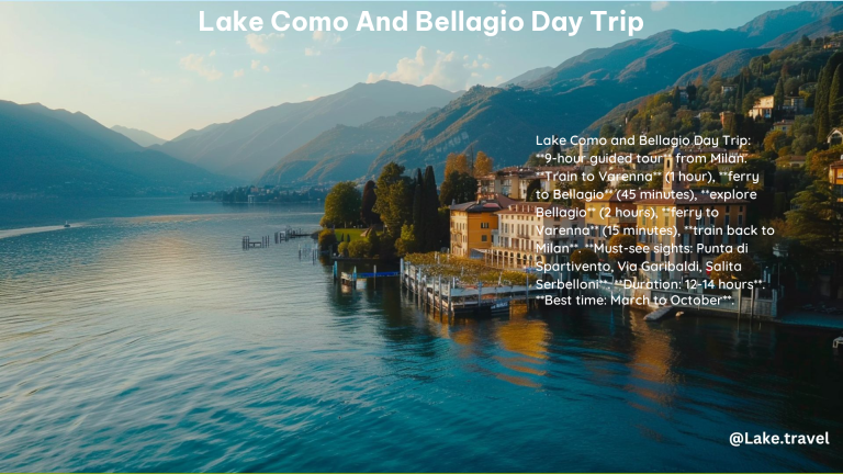 Lake Como and Bellagio Day Trip