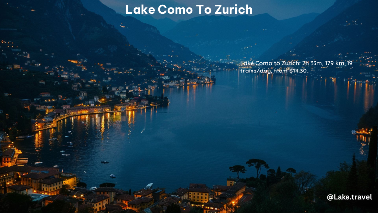 Lake Como to Zurich