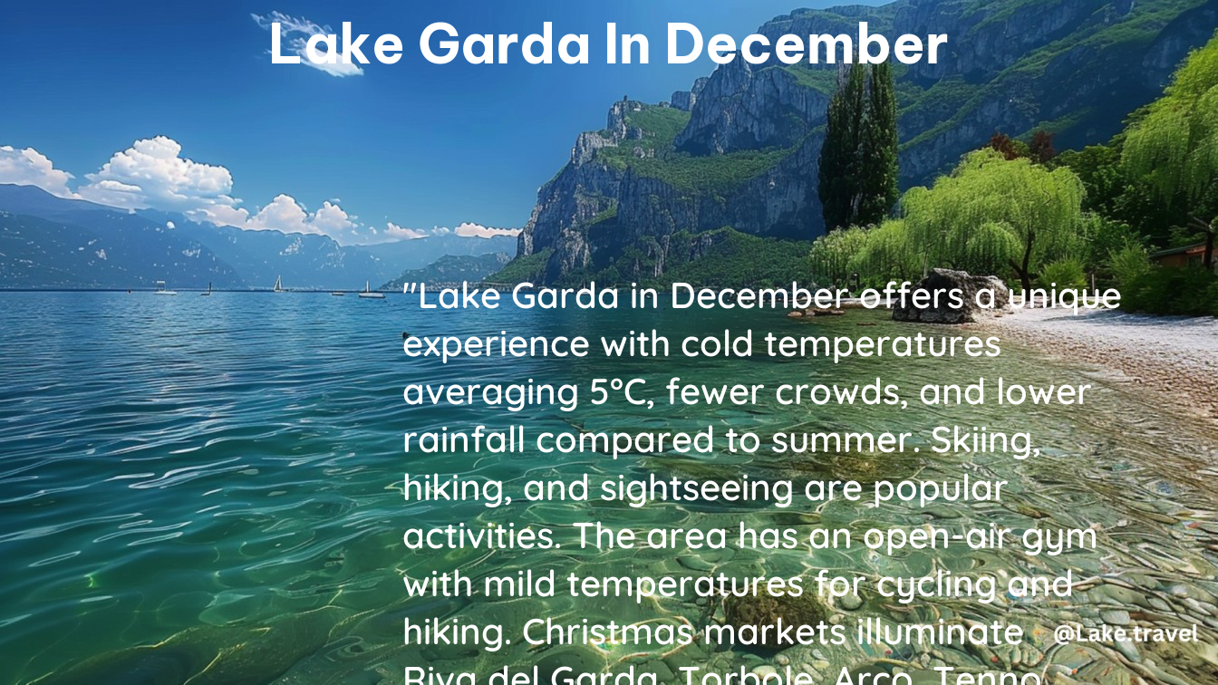 Lake Garda in December