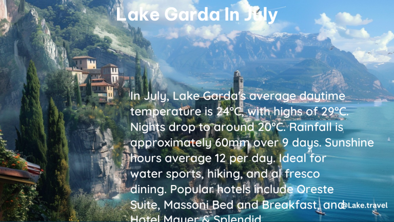 Lake Garda in July