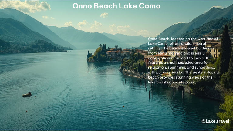 Onno Beach Lake Como