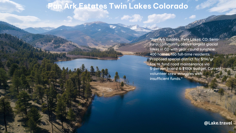 Pan Ark Estates Twin Lakes Colorado