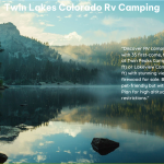 Twin Lakes Colorado RV Camping