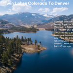 Twin Lakes Colorado to Denver