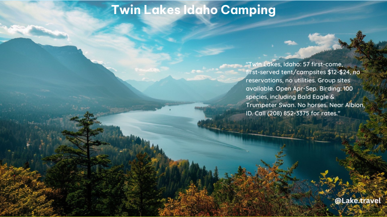 Twin Lakes Idaho Camping