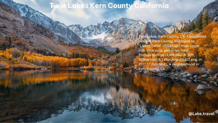 Twin Lakes Kern County California