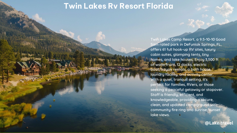 Twin Lakes RV Resort Florida 1