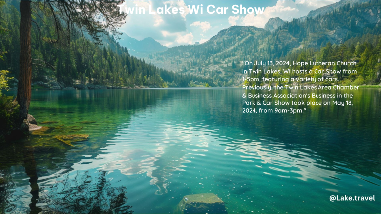 Twin Lakes WI Car Show