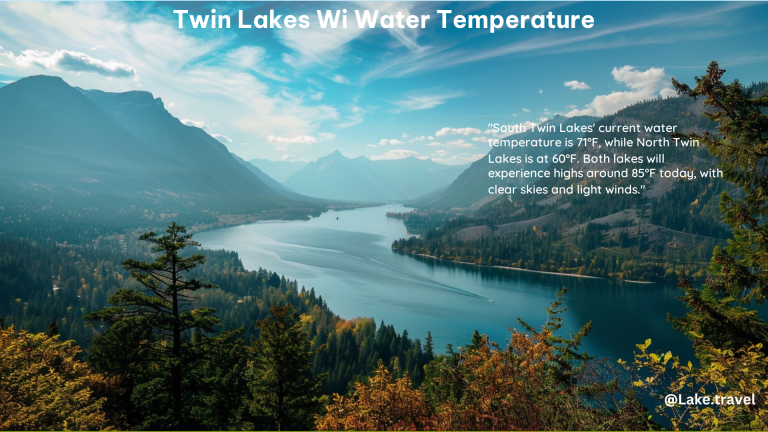 Twin Lakes WI Water Temperature