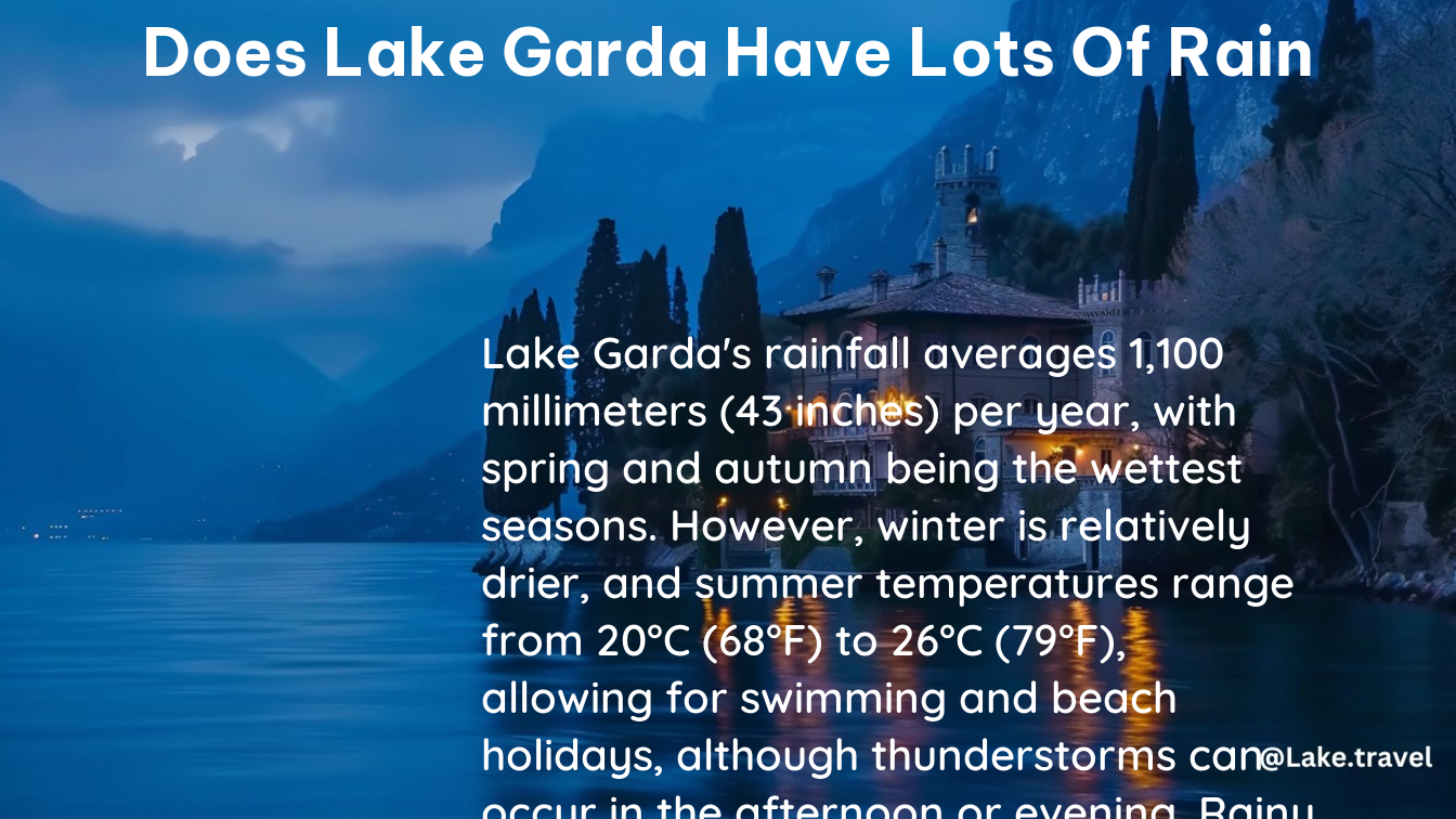 does lake garda have lots of rain