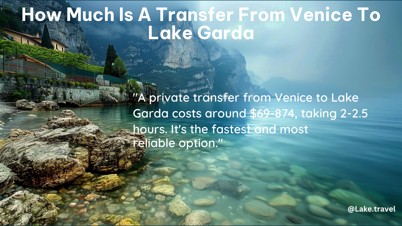 how much is a transfer from venice to lake garda