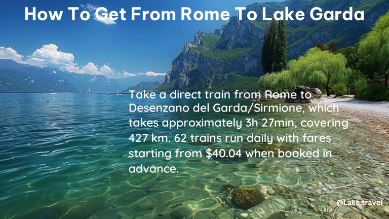 how to get from rome to lake garda