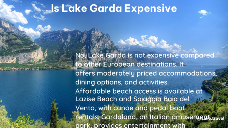 is lake garda expensive