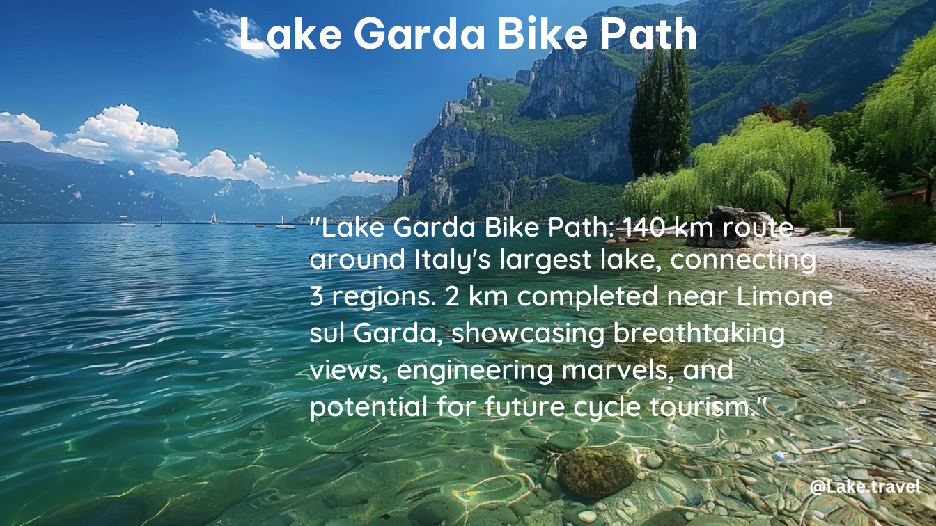 lake garda bike path