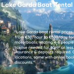 lake garda boat rental