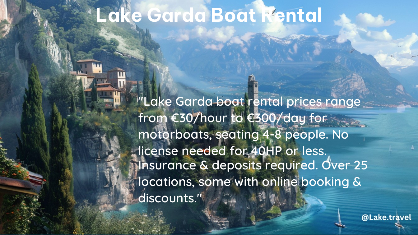 lake garda boat rental