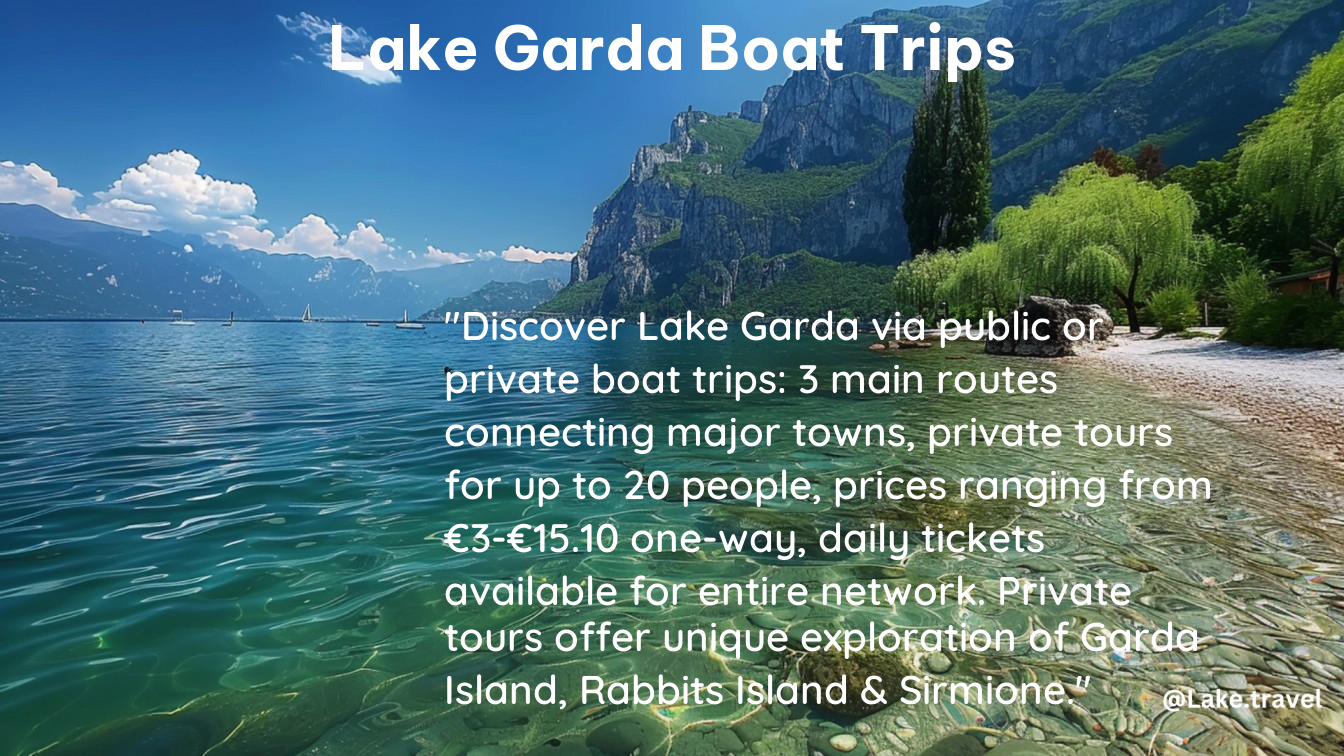 lake garda boat trips