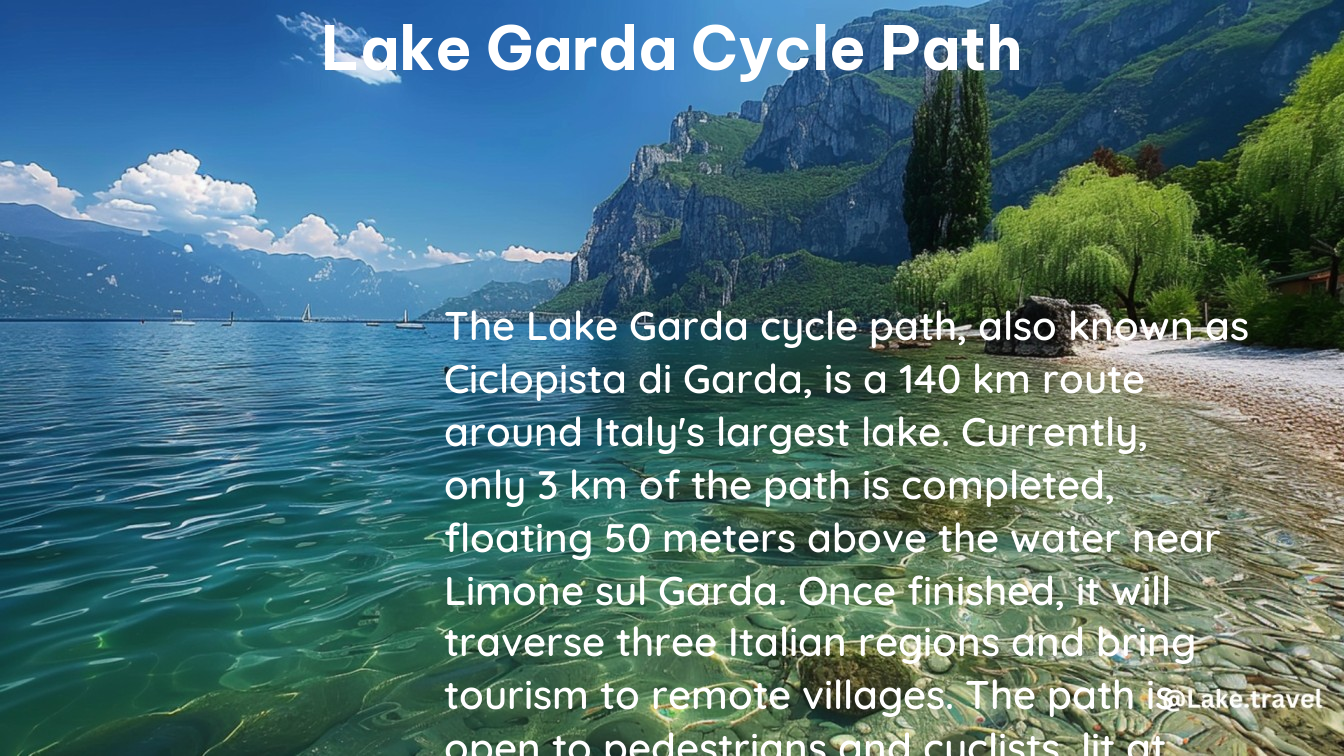 lake garda cycle path