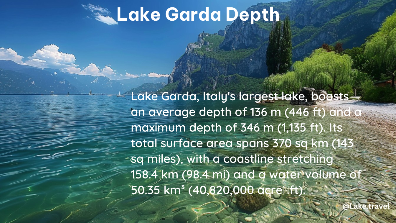 lake garda depth